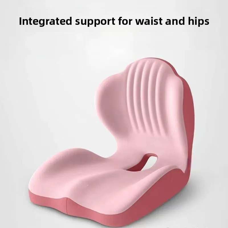 Ergonomic Memory Foam Seat Cushion with Back Support