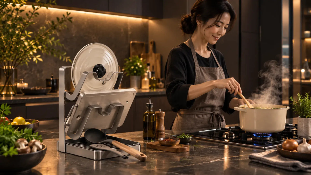 使う。戻す。また使う。料理の流れを、ひとつに。