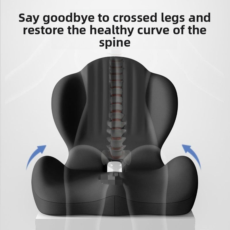 Ergonomic Memory Foam Seat Cushion with Back Support