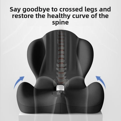 Ergonomic Memory Foam Seat Cushion with Back Support