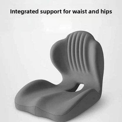 Ergonomic Memory Foam Seat Cushion with Back Support